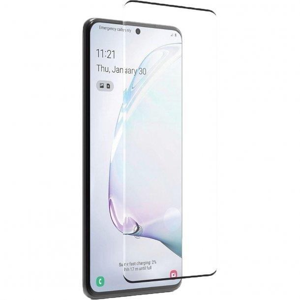 Znitro - Nitro Galaxy S20 Ultra Temper Curved Glass Black Bezel