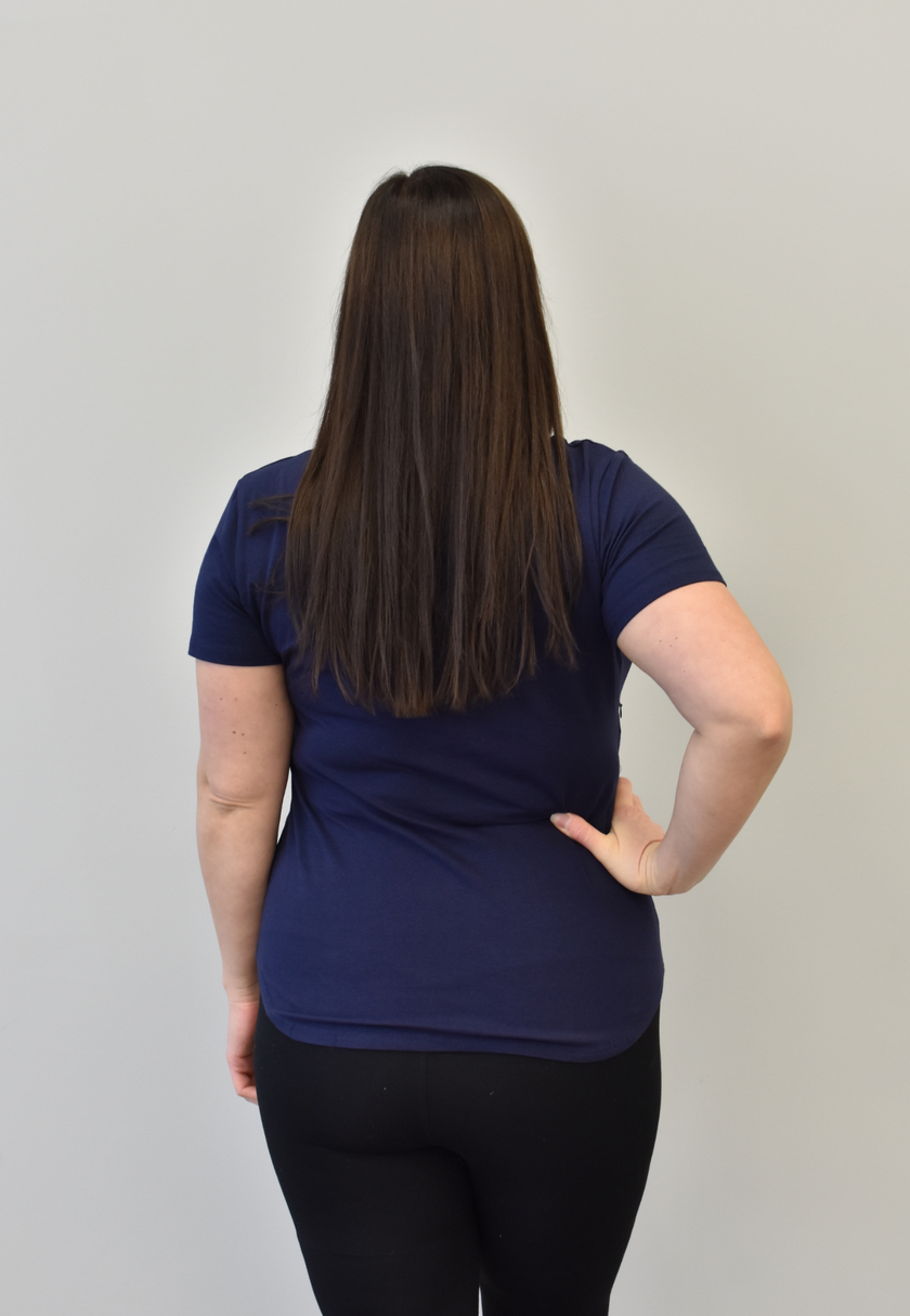 Zoe Zipper Short Sleeve Nursing Tee Shirt