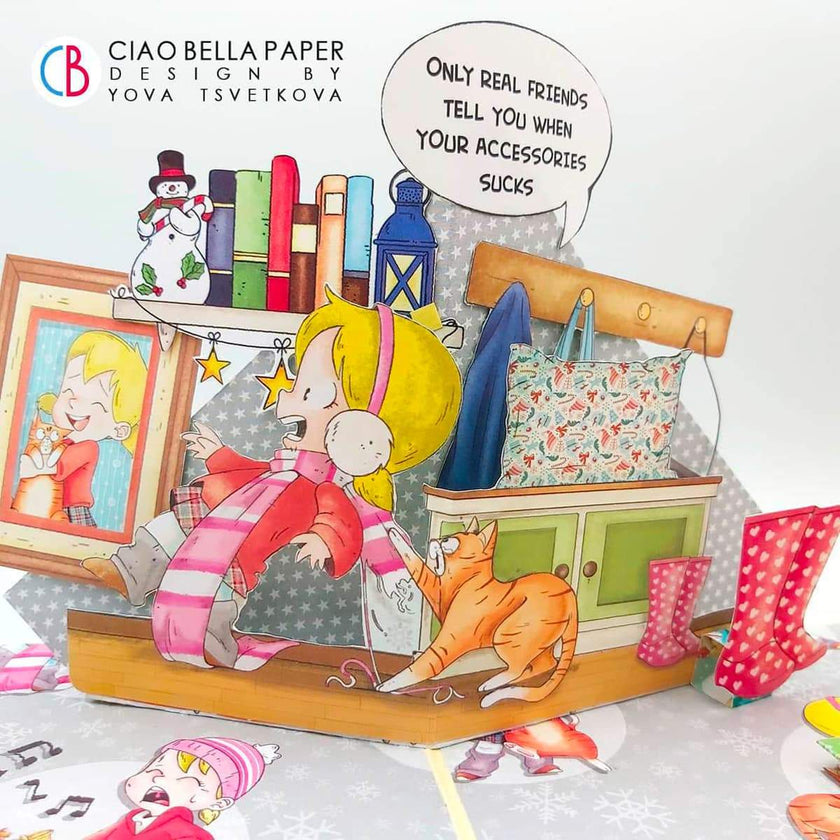 Ciao Bella Zoe & Ziggy Paper Pad 12