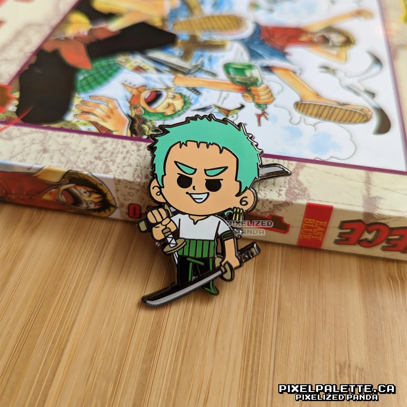 Zoro Pin (Pixelized Panda)