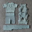 6pcs Yoga Workout Outfit set for women Gym clothes