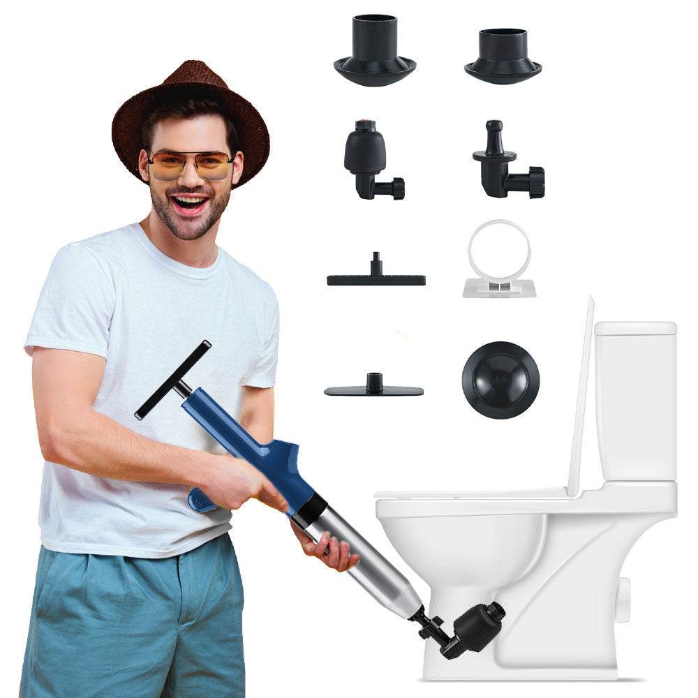 High Pressure Drain Opener Sink Floor waste Toilet pipe blockage unclog