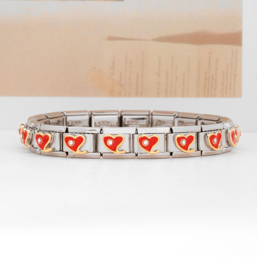 Stainless Steel Fashion Bracelet – Girls Friendship & Love Charm Bracelets in 20 Styles
