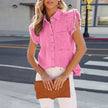 European And American Style Sleeveless Denim Jacket For Women