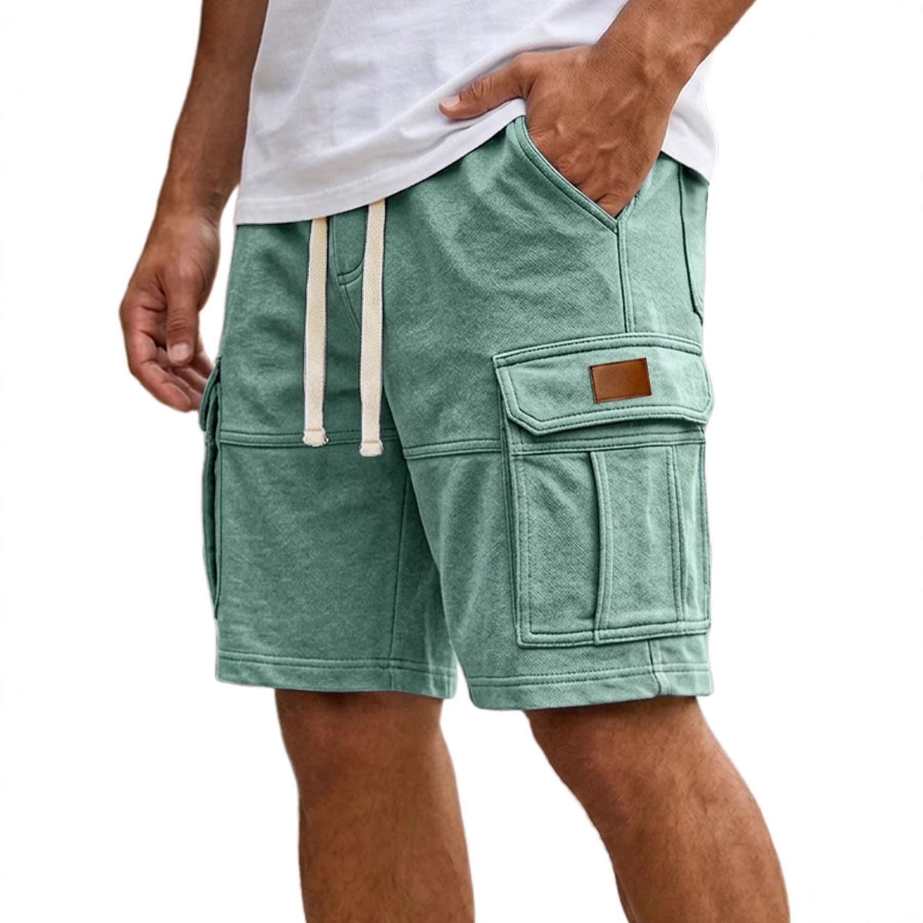 Men's Cargo Shorts with Pockets – Casual Summer Vacation Shorts