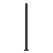 Thickness Tempered Glass, 304 Stainless Steel Glass Mounting Clamp, Glass Shelf Bracket For Balcony, Garden, Deck, Stair, Black