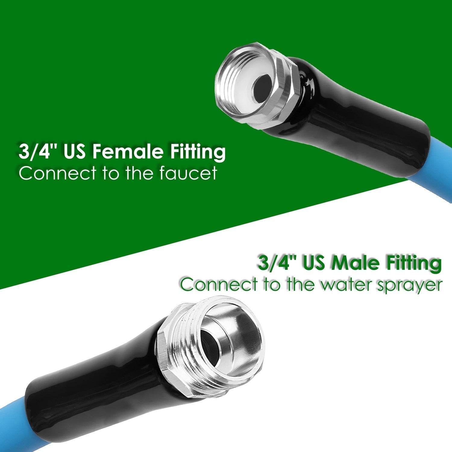 Non-Expanding Flexible Garden Hose Heavy Duty PVC Water Hose