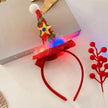 Christmas With Light Headband Snowflake Women's