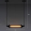 Restaurant Bar Counter Cafe Retro Nostalgic Iron Small Iron Cage Chandelier