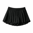 Women's High Waist A-line Mini Pleated Skirt