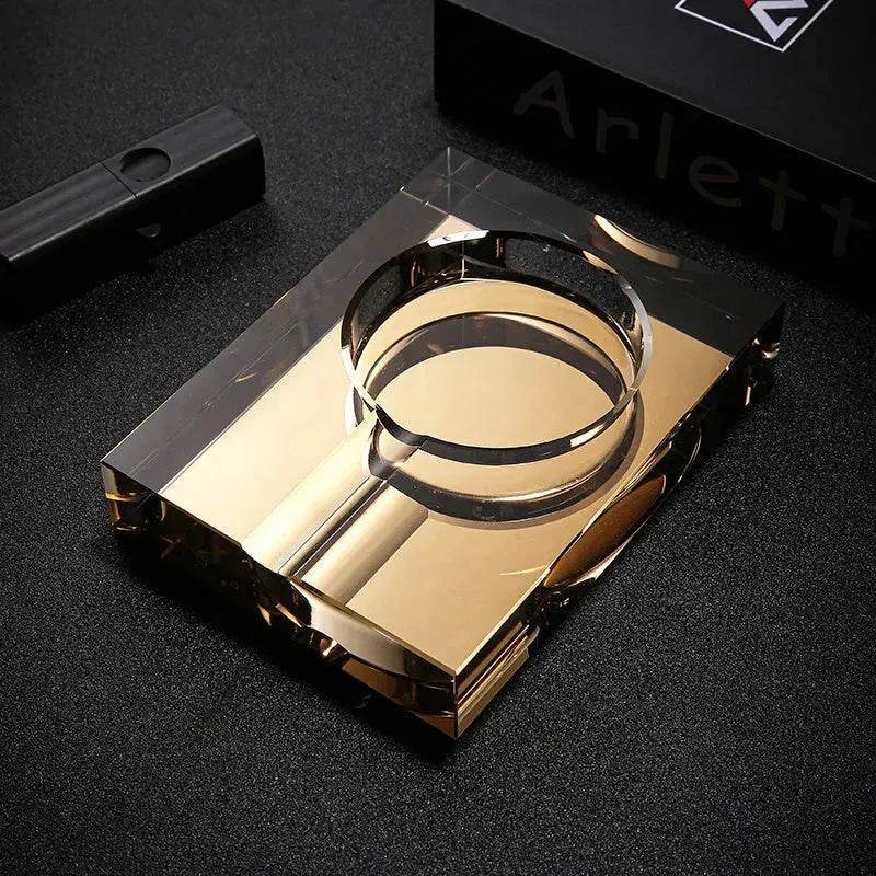 Luxury Crystal Glass Ashtray