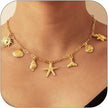 Shell Sun Starfish Beach Necklace for Women – 6 Styles | EX-STOCK Canada