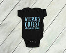World's Cutest Alarm Clock Infant Bodysuit or Toddler Tee