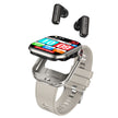 T99 Earphones TWS Watch 2-in-1 Bluetooth Calling Blood Pressure Heart Rate Monitoring Smart Watch