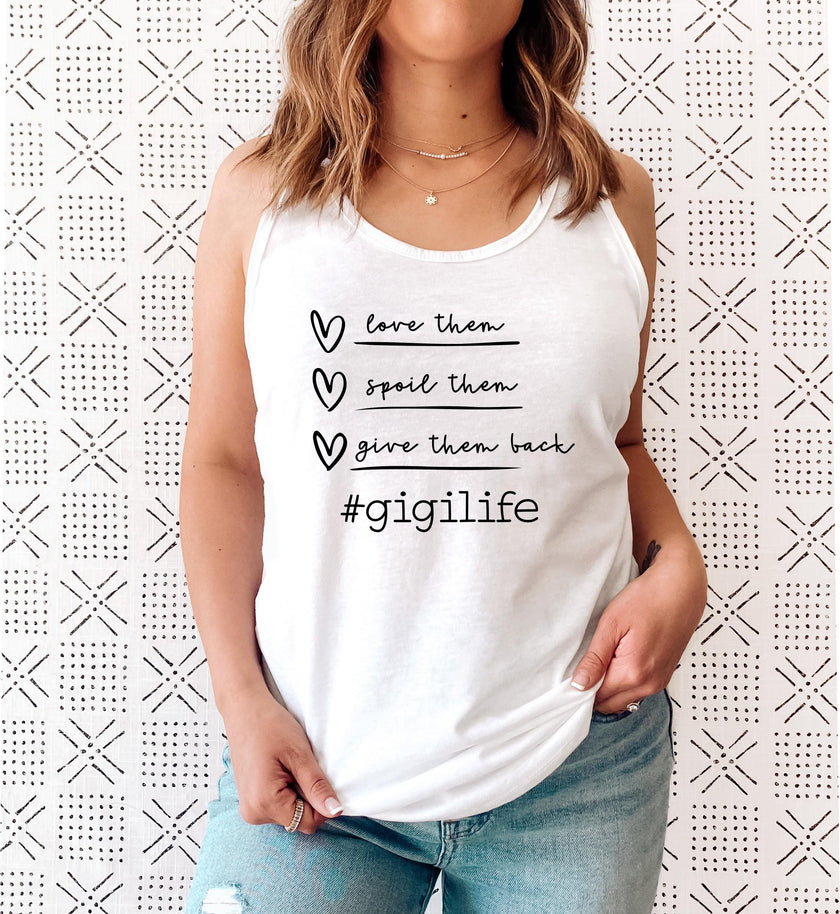 Gigi Life Racerback Tank Top