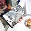 Tempered Glass Mirror Phone Case for Samsung Makeup mirror for Women