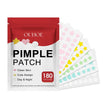 Star & Heart Pimple Patches – Cute Acne Stickers for Face (180 Pcs)