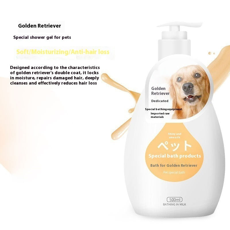 Pet Shower Gel & Shampoo – Breed-Specific Formula for Dogs & Cats | Deodorizing Bath Wash