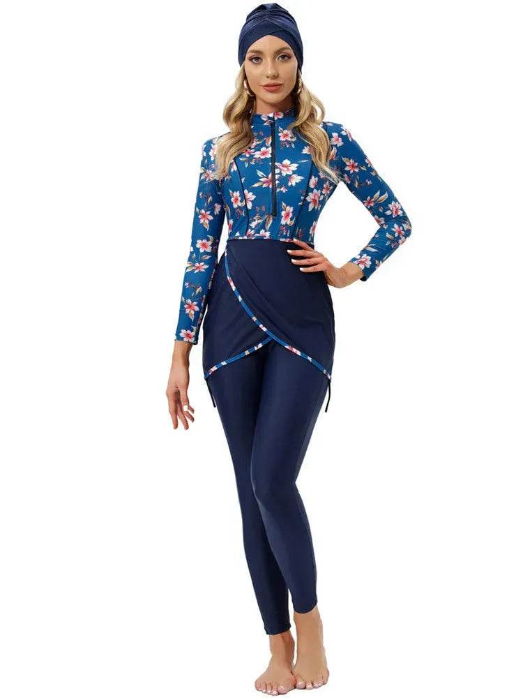 ArabSwimsuit Long-sleeved Trousers Three-piece Suit