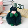 Cute Sleeping Doll Plush Doll Keychain Pendant Backpack Handbag Wallet Accessories