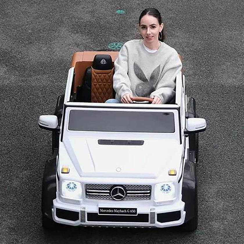 24V Mercedes Benz Maybach G650 XXL 2 Seater Ride On Car for Kids OR Adults