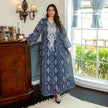 Muslim Saudi Dubai Evening Gown Embroidered Robe