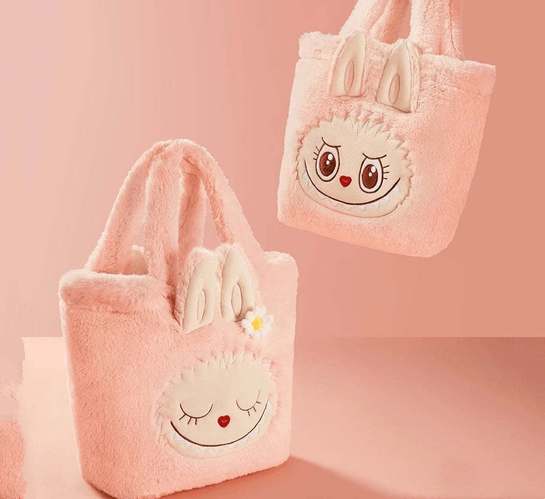 [pre order] Mokoko Reversible Plush Bag Popland Limited