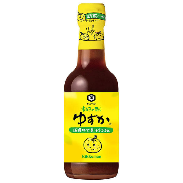 Kikkoman Yuzu Scent Yuzuka 250ml bottle x 12 bottles [Shipped in Japan]