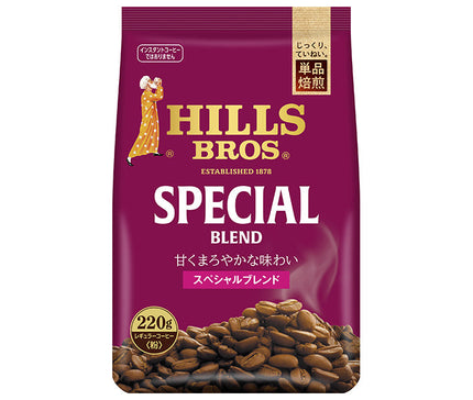 Mélange spécial de café Nippon Hills (poudre), sachets de 220 g x 12 sachets 