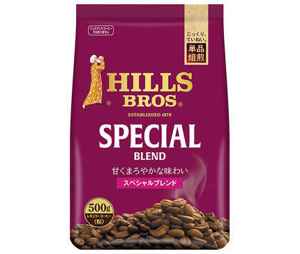 Mélange spécial de café Nippon Hills (poudre), sachets de 500 g x 12 sachets 