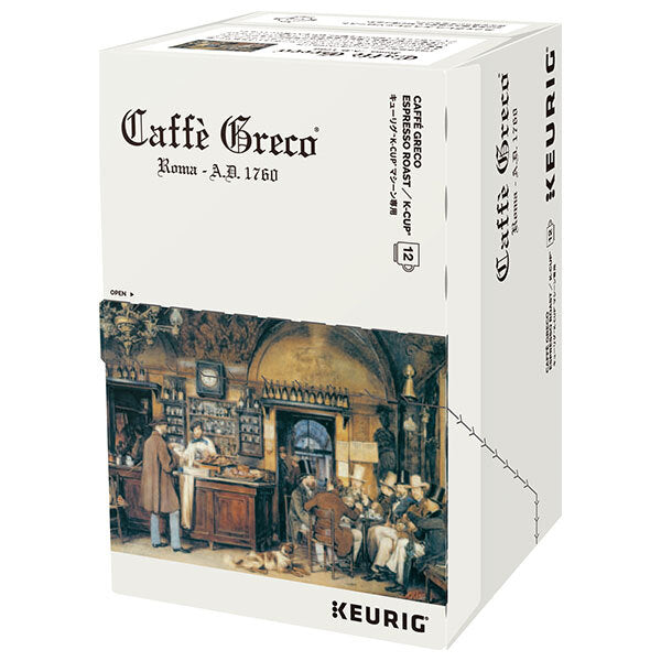 UCC Keurig exclusive cartridge K-Cup pack Cafe Greco Espresso Roast 12P x 8 boxes [shipped in Japan]