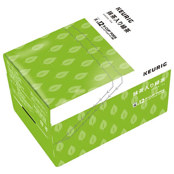 Unicafe Keurig Cartridge K-Cup Pack Green Tea with Matcha 12P x 8 Boxes [Shipped in Japan]
