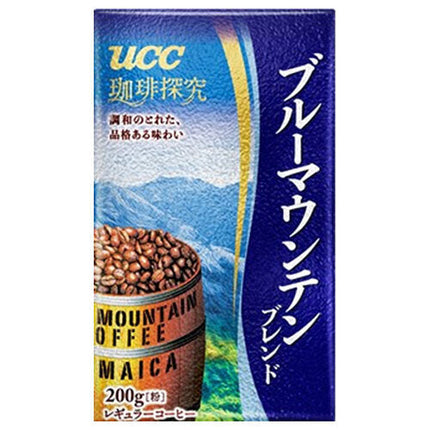 UCC Coffee Inquiry Blue Mountain Blend (poudre) sacs de 200 g x 24 sacs