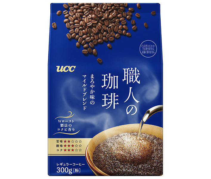 UCC Artisan Coffee, Mild Blend with Mellow Flavor, 300g x 12 Bags 