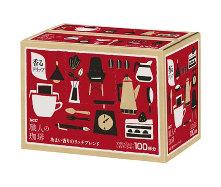 UCC Artisan Coffee Drip Coffee Mélange riche et sucré (7g x 100P) x 1 boîte 
