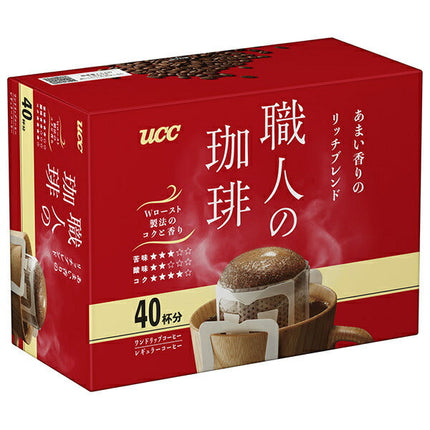 UCC Artisan Coffee One Drip Coffee Mélange riche et sucré (7 g x 40P) x 6 boîtes 