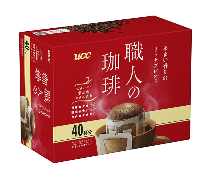 UCC Artisan Coffee One Drip Coffee Rich Blend with Sweet Scent (7g x 36P) x 6 Boxes [Shipped in Japan]