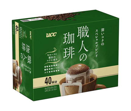 UCC Artisan Coffee One Drip Coffee Mélange spécial riche et profond (7g x 40P) x 6 boîtes 