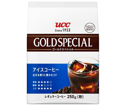 Café glacé spécial UCC Gold 250 g x 12 (6 x 2) sachets