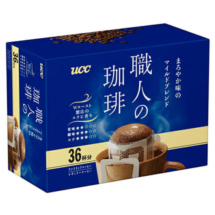 UCC Artisan Coffee One Drip Coffee Mild Flavor Blend (7g x 36P) x 6 Boxes [Shipped in Japan]