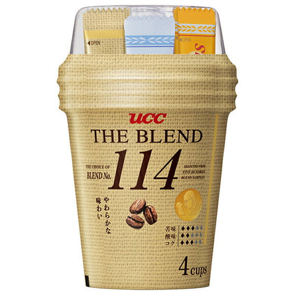 UCC Cup Coffee The Blend 114 4P x 24 pieces [Shipped in Japan]