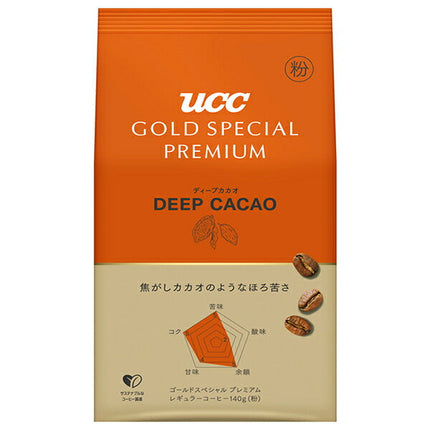 UCC GOLD SPECIAL PREMIUM ディープカカオ 140g×12袋入【日本出荷】