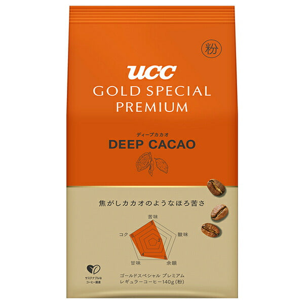UCC GOLD SPECIAL PREMIUM Deep Cacao 140g x 12 bags [Shipped in Japan]