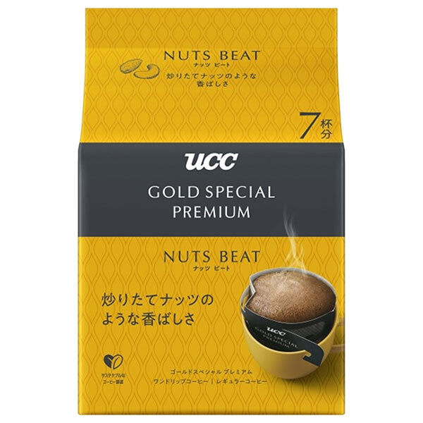 UCC GOLD SPECIAL PREMIUM ワンドリップコーヒー ナッツビート (10g×7P)×12個入
