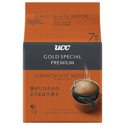 UCC GOLD SPECIAL PREMIUM One Drip Coffee Chocolate Mood (10g x 7P) x 12 pièces