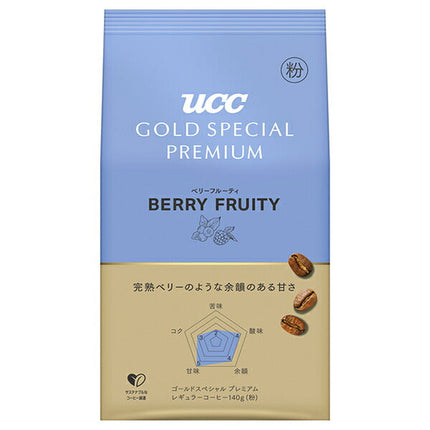 UCC GOLD SPECIAL PREMIUM Fried Beans Berry Fruity 140g x 12 (6 x 2) Box [Shipped in Japan]