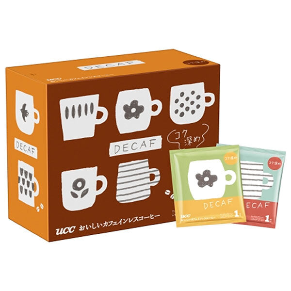 UCC Delicious Decaffeinated Coffee One Drip Coffee Deep Rich (7g x 50P) x 6 Boxes [Shipped in Japan]