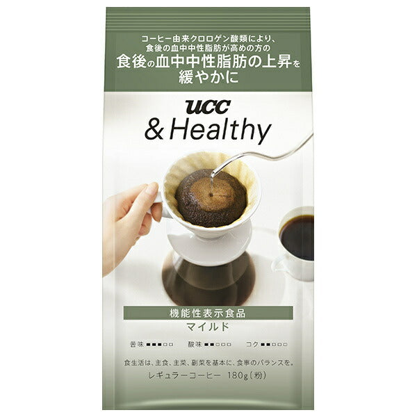 UCC &Healthy Mild 180g bag x 12 bags [shipped in Japan]
