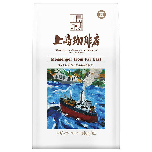 UCC Ueshima Coffee Store Fried Beans Messenger from Far East 140g bag x 12 bags [Shipped in Japan]