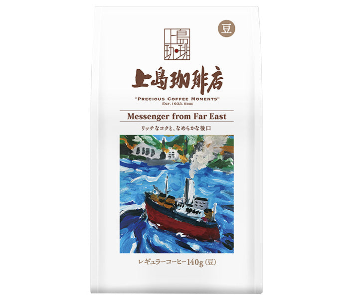 UCC Ueshima Coffee Shop Roasted Beans Messenger from Far East 140g bag x 12 bags